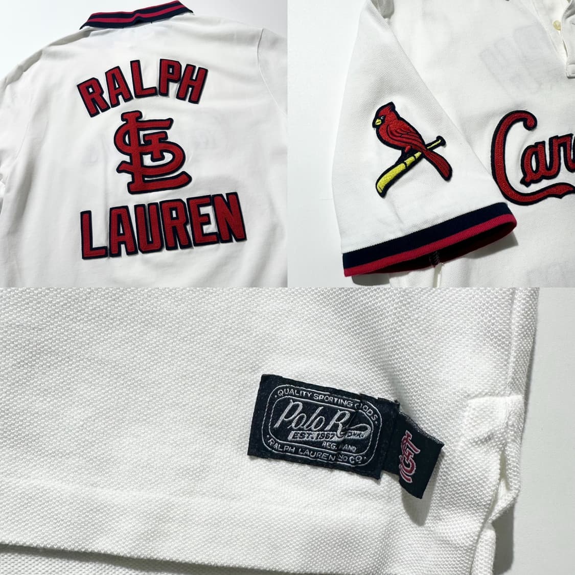 폴로 랄프로렌 세인트 루이스 카디널스 피케 카라 반팔 티셔츠 상품이미지6