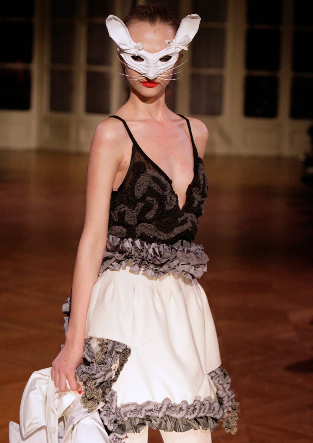 언더커버 aw13 anatomicouture 실크 탑 상품이미지1