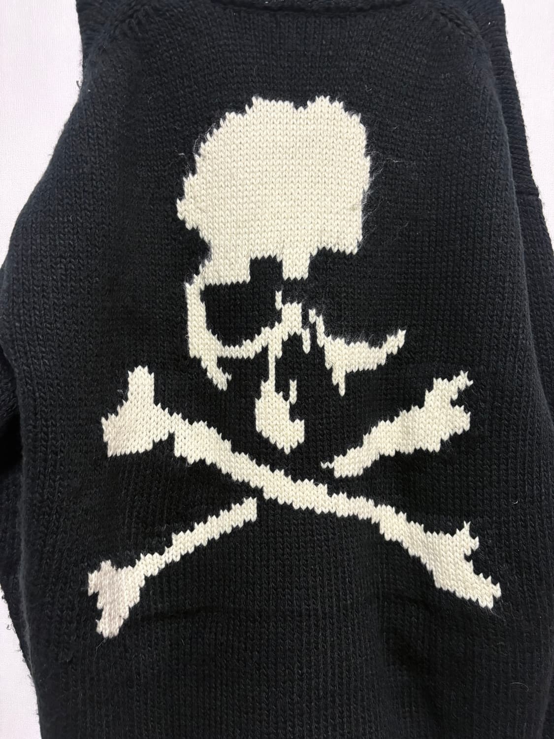 [XL] Master Mind Skull Logo Damage Knit 상품이미지3
