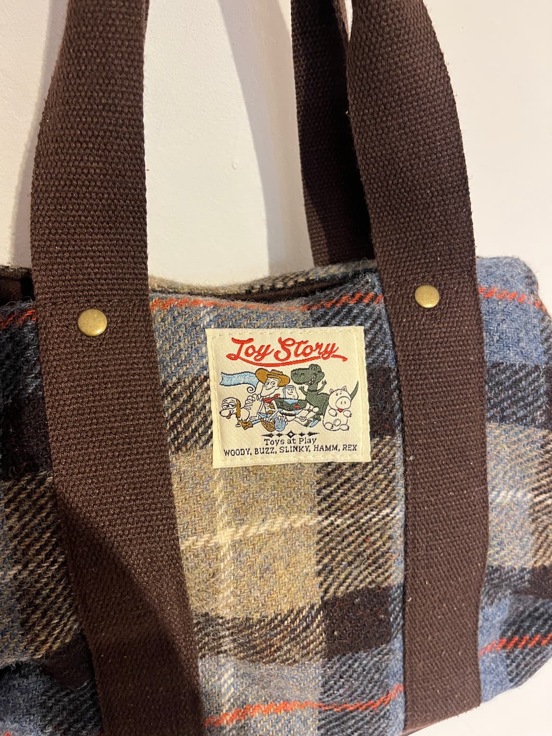 해리스 트위드 핸드백 👜 상품이미지3