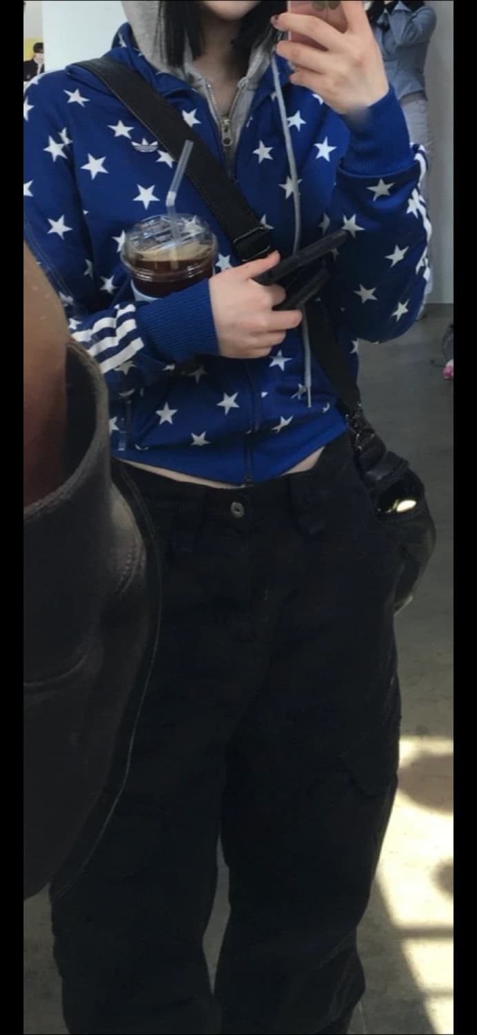 아디다스 별 빈티지 져지 블루 상품이미지2