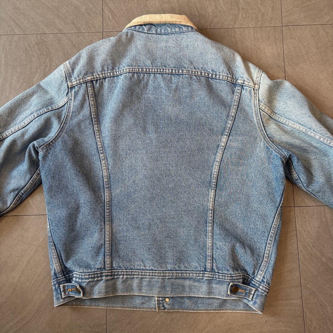 90s 90년대 생산 리 스톰라이더 데님 자켓 상품이미지8