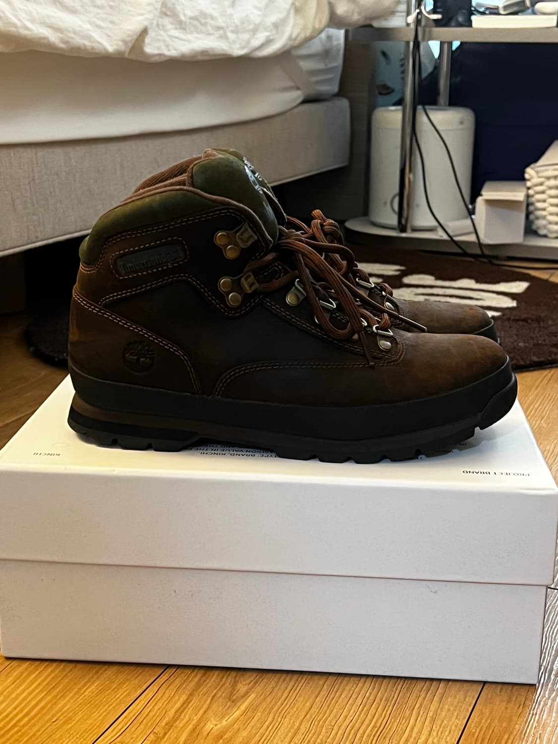 팀버랜드 워터프루프 필드 부츠 브라운 / 270 상품이미지3