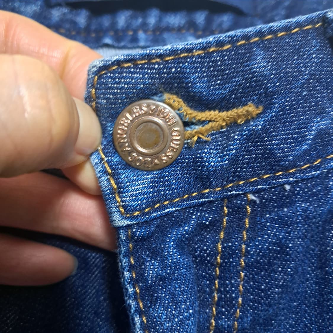 게스 슬림 스트레이트 데님 청바지 27 상품이미지5