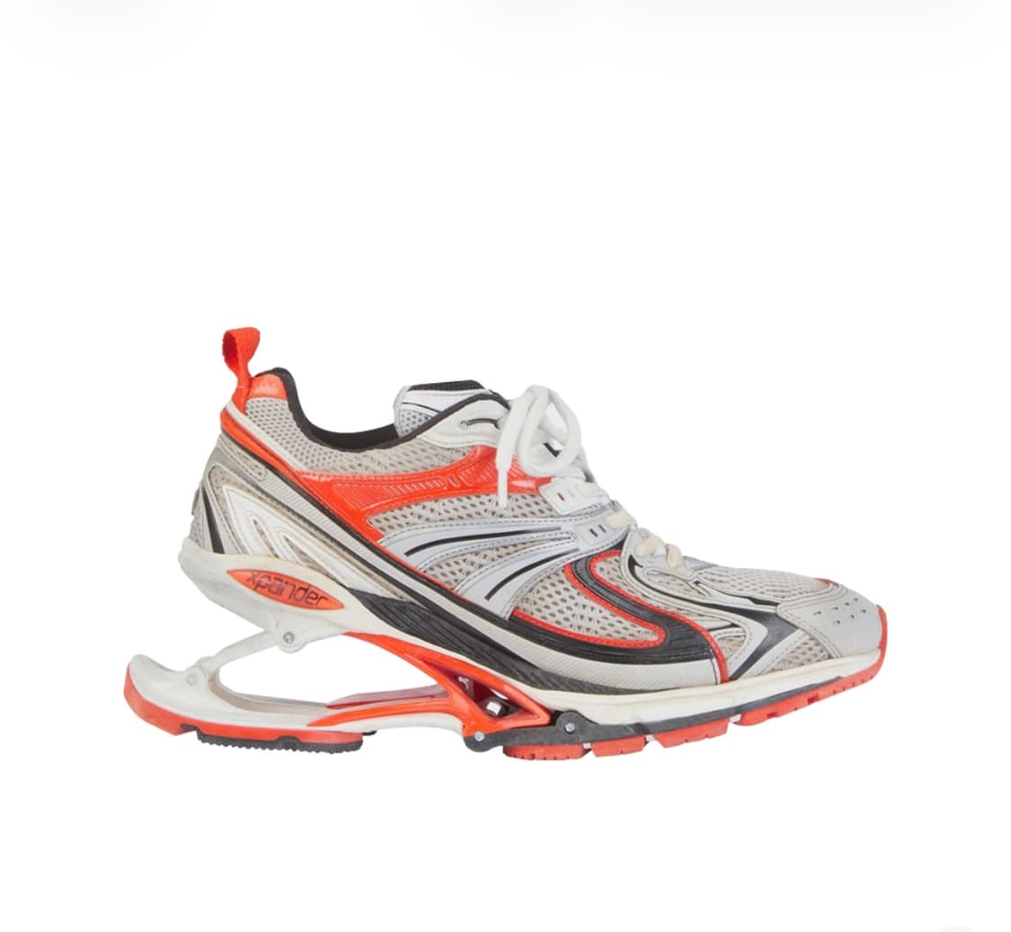 발렌시아가 엑스팬더 스니커즈 레드 실버 새상품(43) 상품이미지1