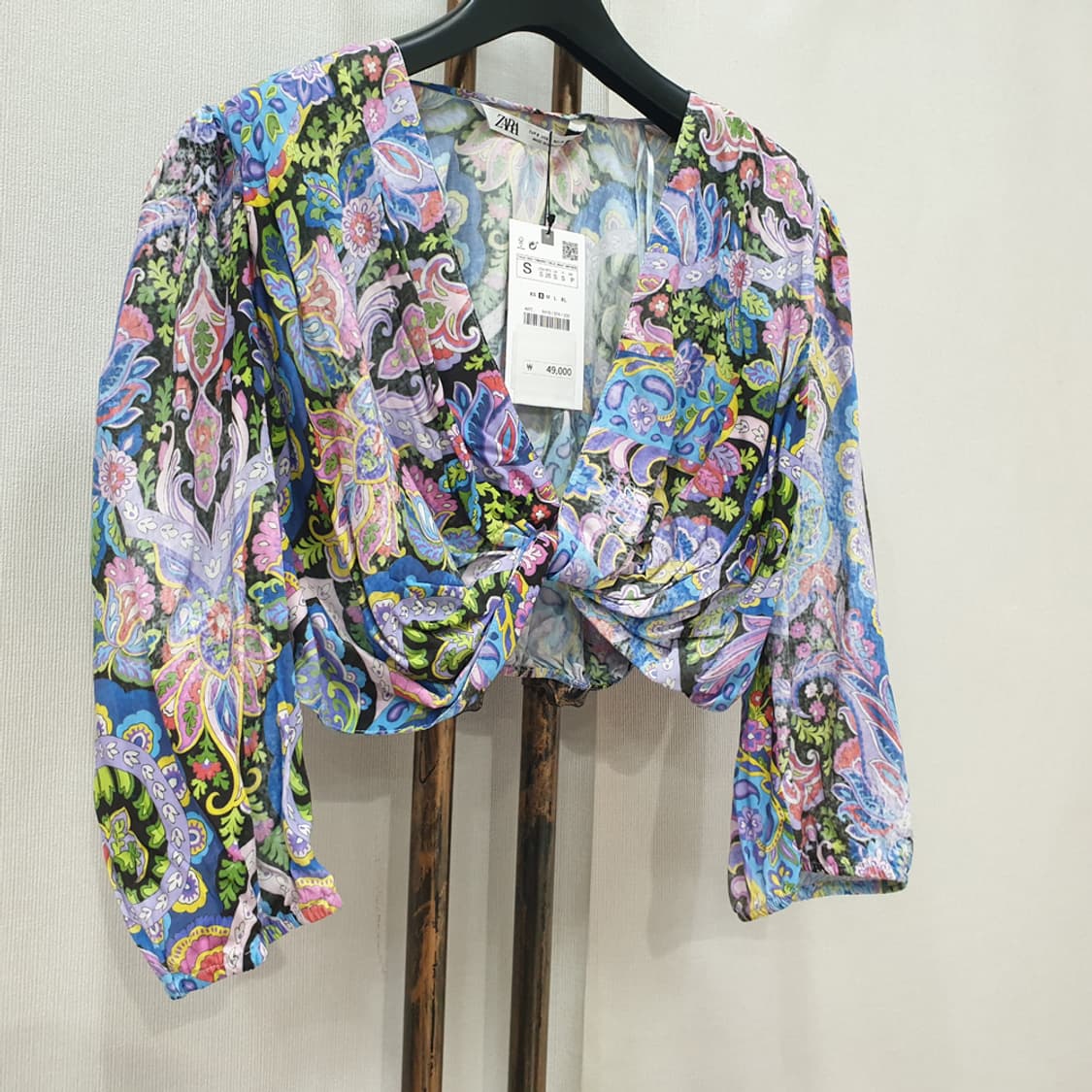 자라 크롭 가디건 S (새제품) 상품이미지2