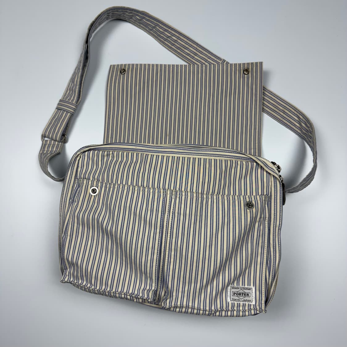 요시다포터 70주년 스트라이프 숄더백 상품이미지3