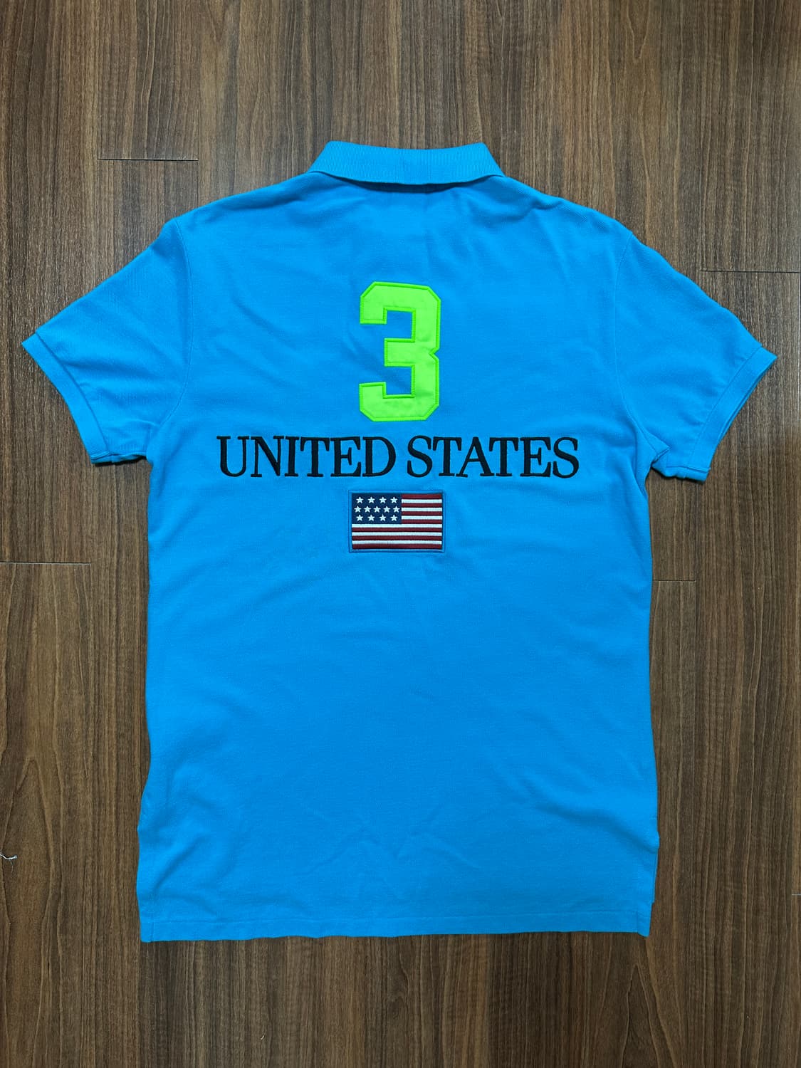 (M) 폴로 랄프로렌 USA 성조기 반팔 카라티셔츠 상품이미지4