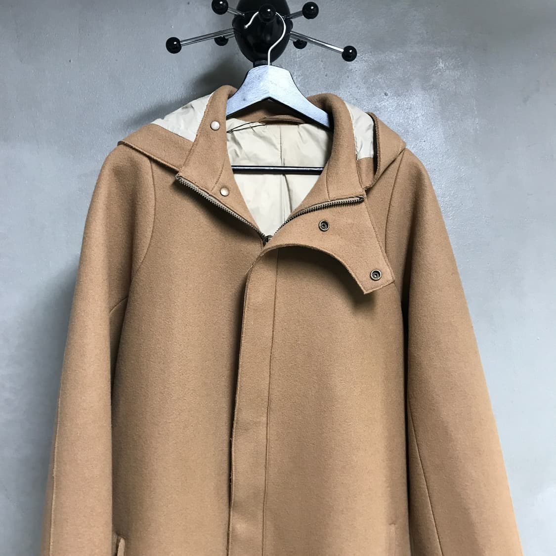 아크네스튜디오 후드 코트 베이지 48(W) 상품이미지2