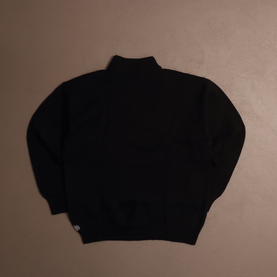 일본빈티지 애니멀 자수 아크릴 니트 A1742 상품이미지4