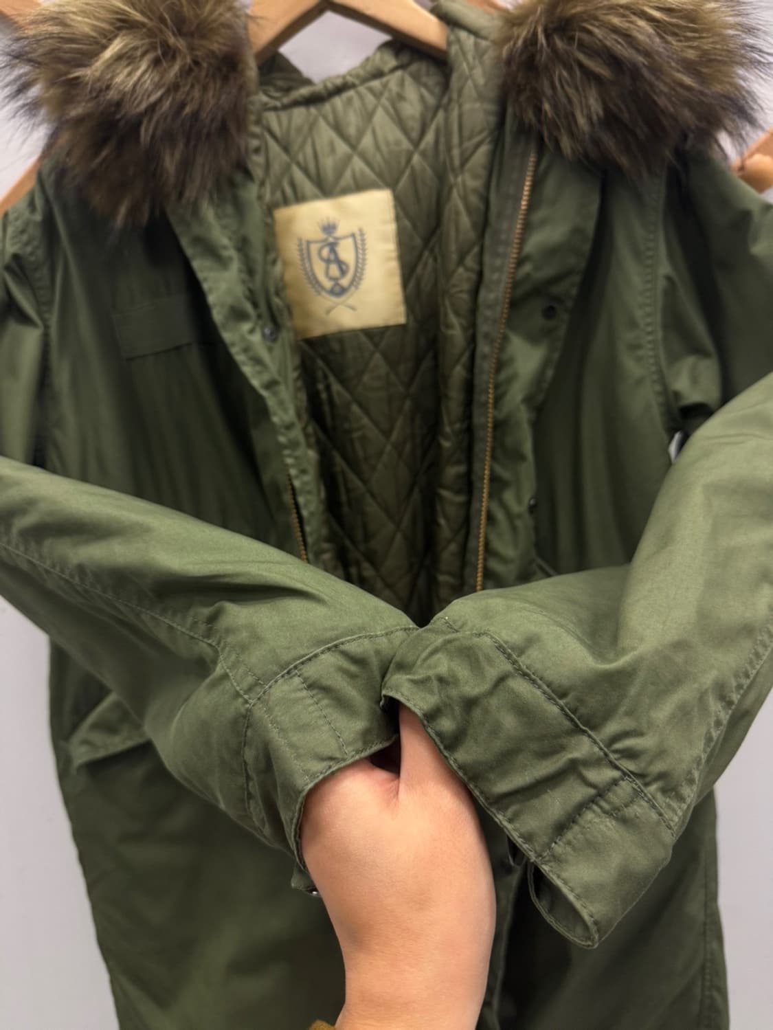 AS65 리얼 야쿤 야상점퍼 L 여성용 (66~77)  상품이미지4