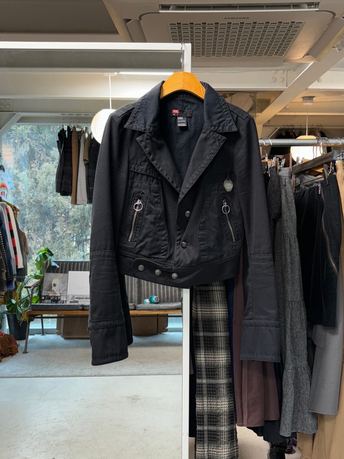 디젤 크롭 자켓 상품이미지1