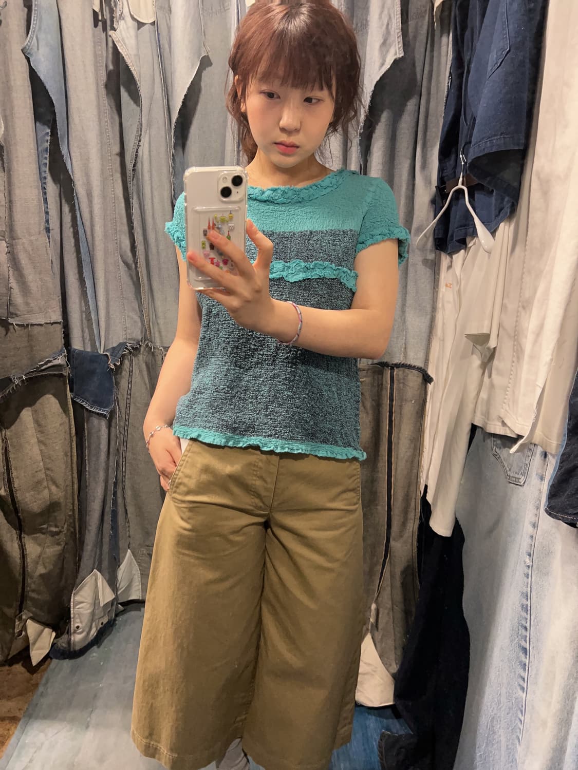 26inch ) adam et rope Midi Culotte Pants 상품이미지3