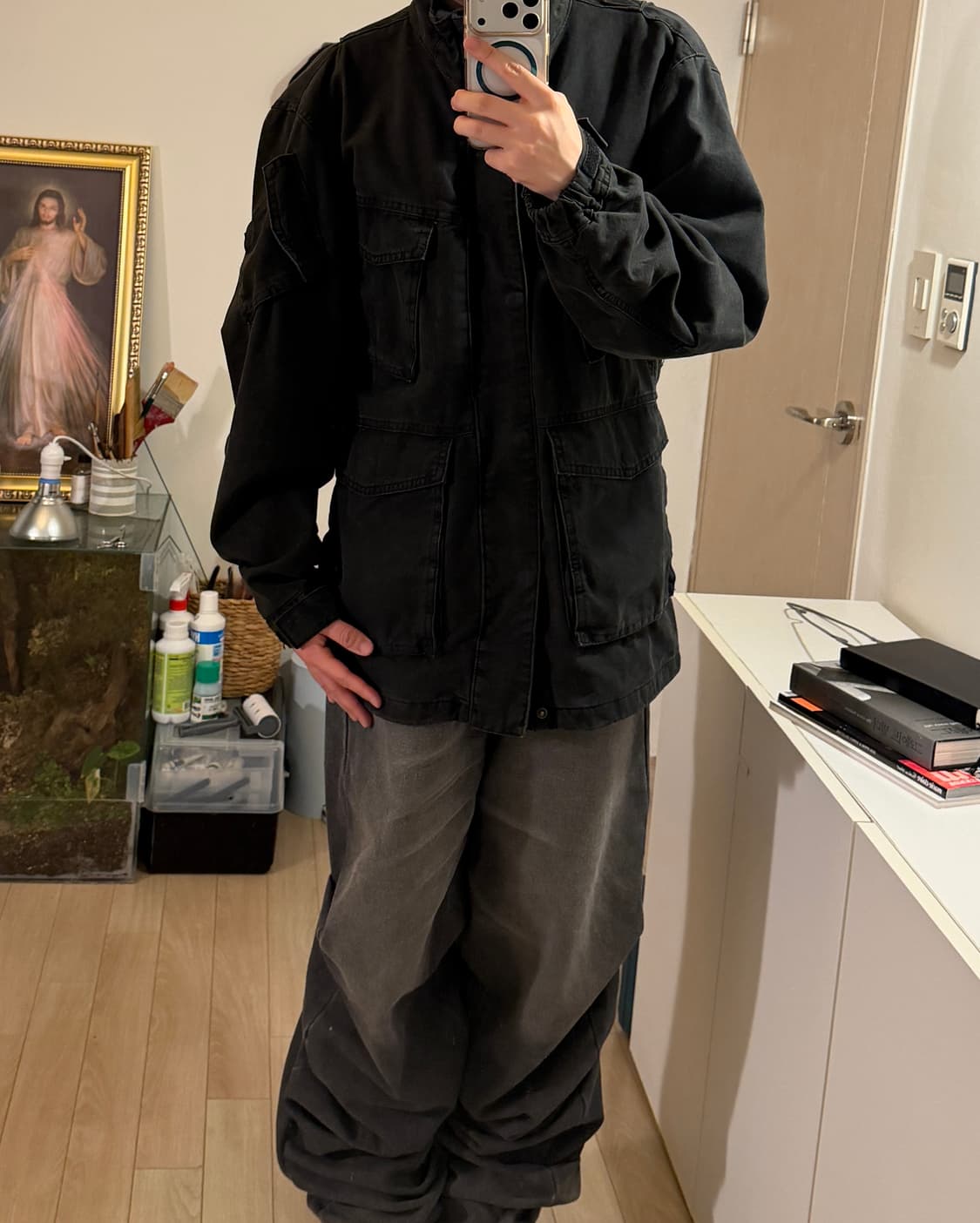 자라 야상 s 상품이미지1