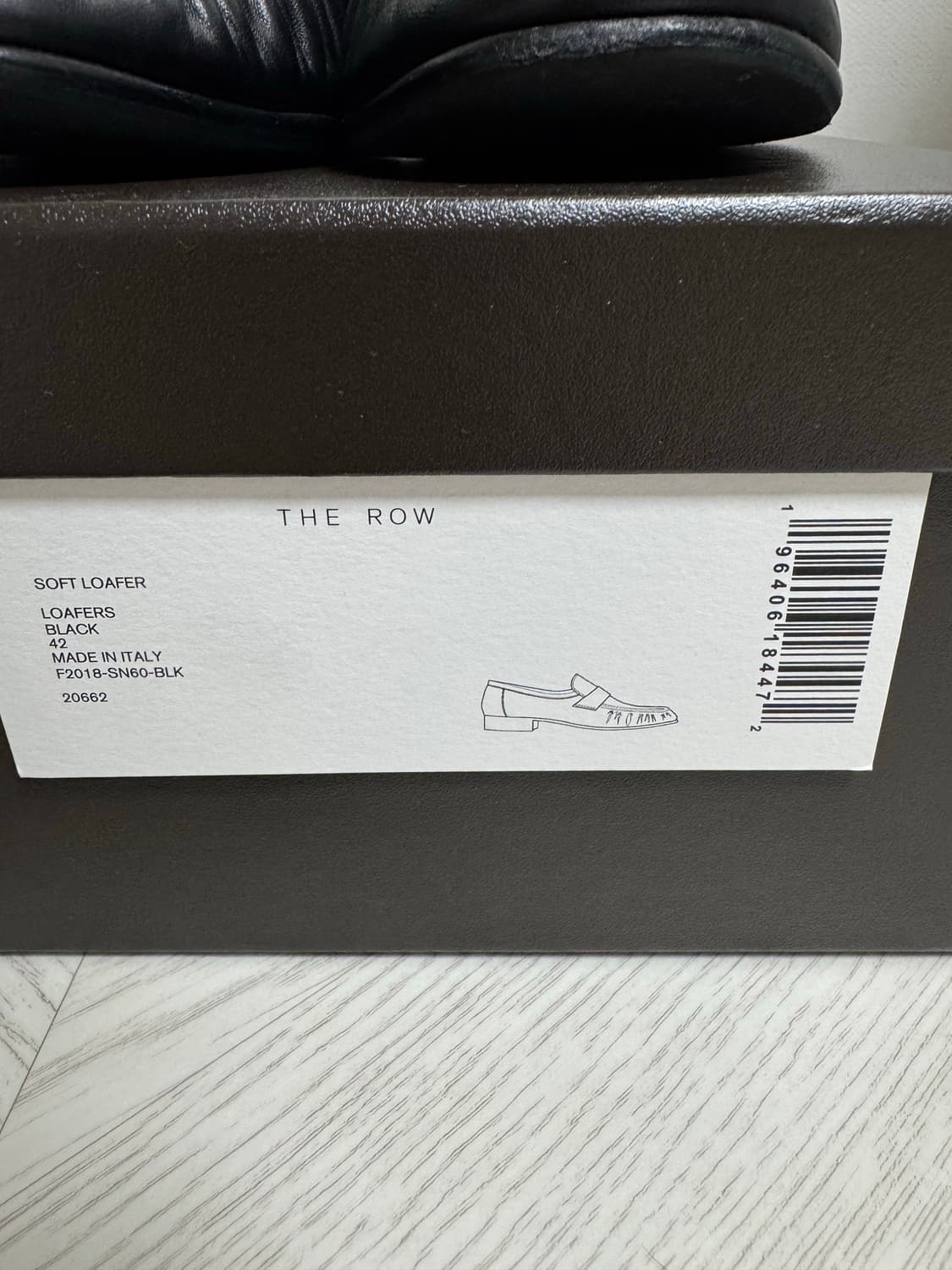 [42] the row 더로우 소프트 로퍼 블랙 상품이미지6