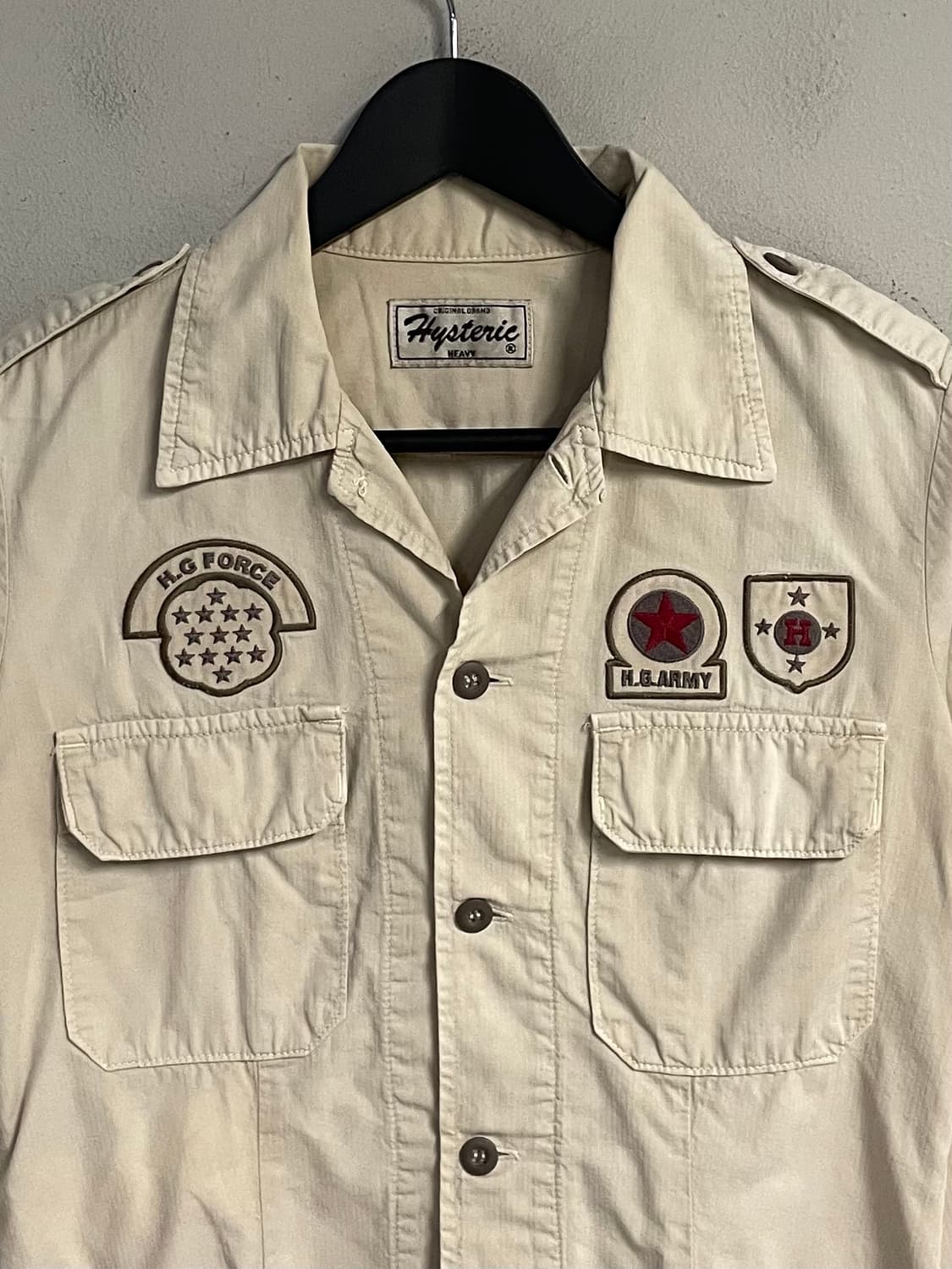 Hysteric Glamour Heavy military shirt  상품이미지2
