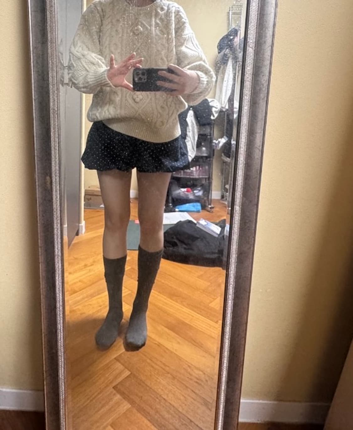 (택ㅇ) 코이세이오 폼폼니트 아이보리 상품이미지3