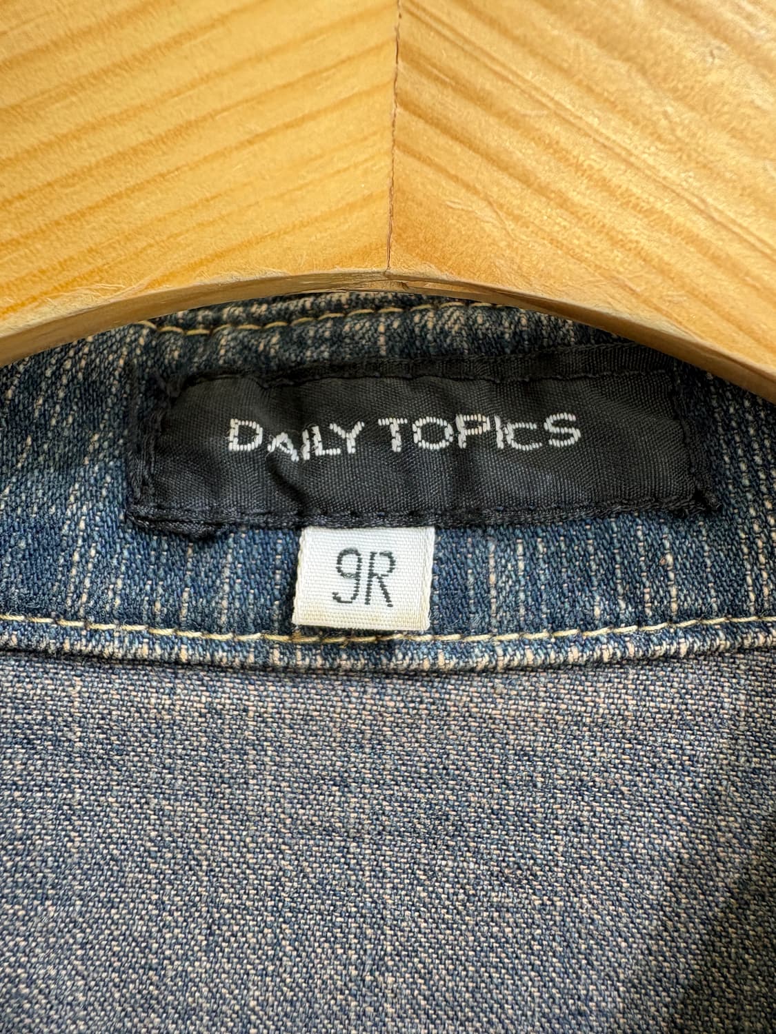 DAILY TOPICS 데님자켓 상품이미지6