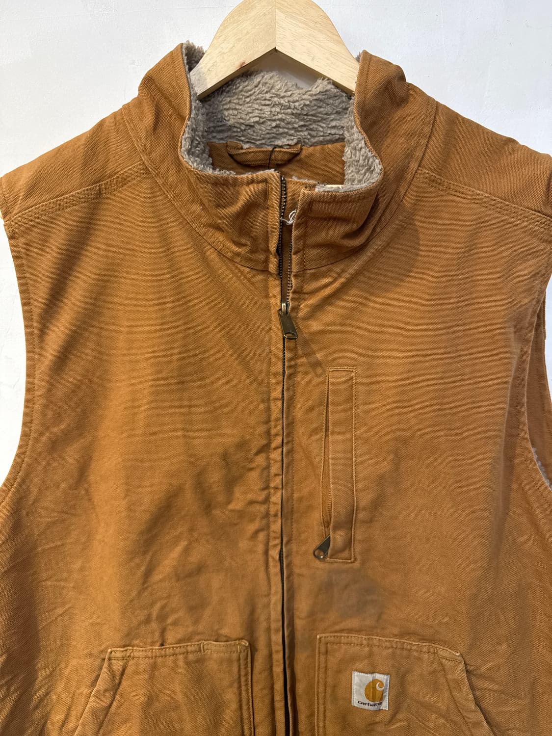 칼하트 카멜 플리스 베스트 조끼 상품이미지2