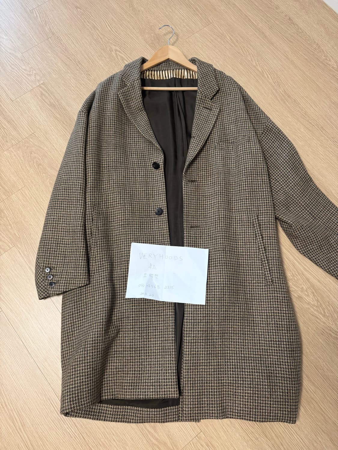 비즈빔 visvim 20aw hammons coat tweed 상품이미지1
