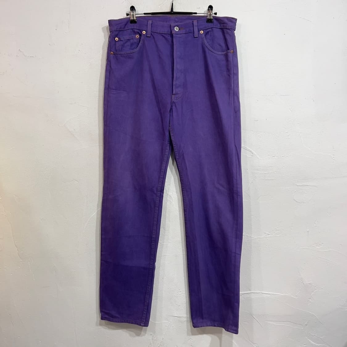 리바이스 501 퍼플 데님팬츠 상품이미지2