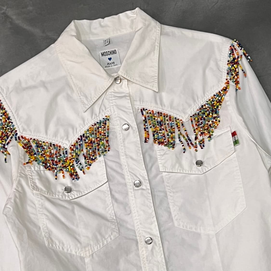  모스키노 프린지 웨스턴 셔츠 y14871 상품이미지3