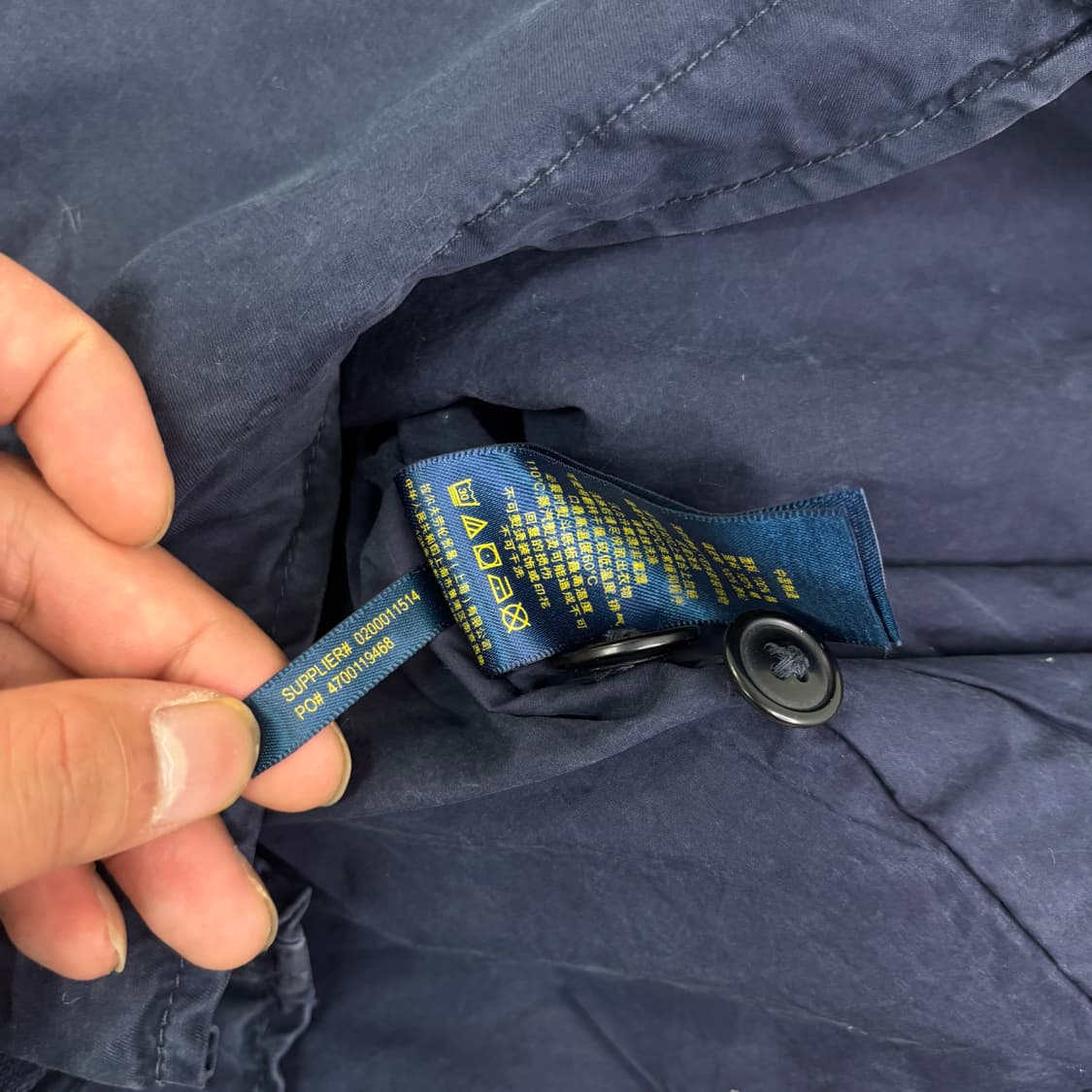 100 •폴로랄프로렌 투웨이 USN A-2 덕 자켓 상품이미지8