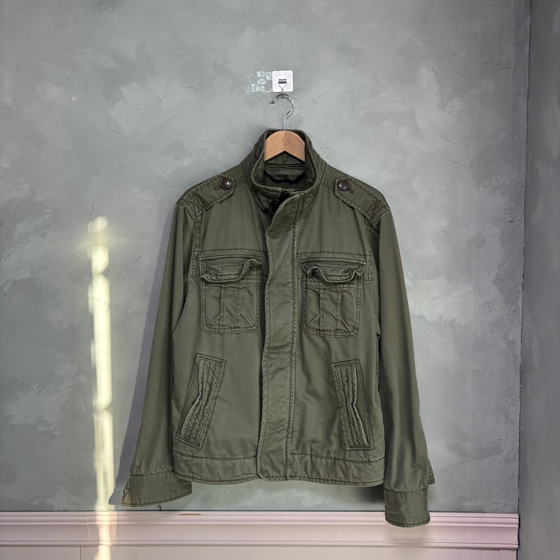 후아유 빈티지 M-65 필드자켓 올리브 카키 상품이미지1