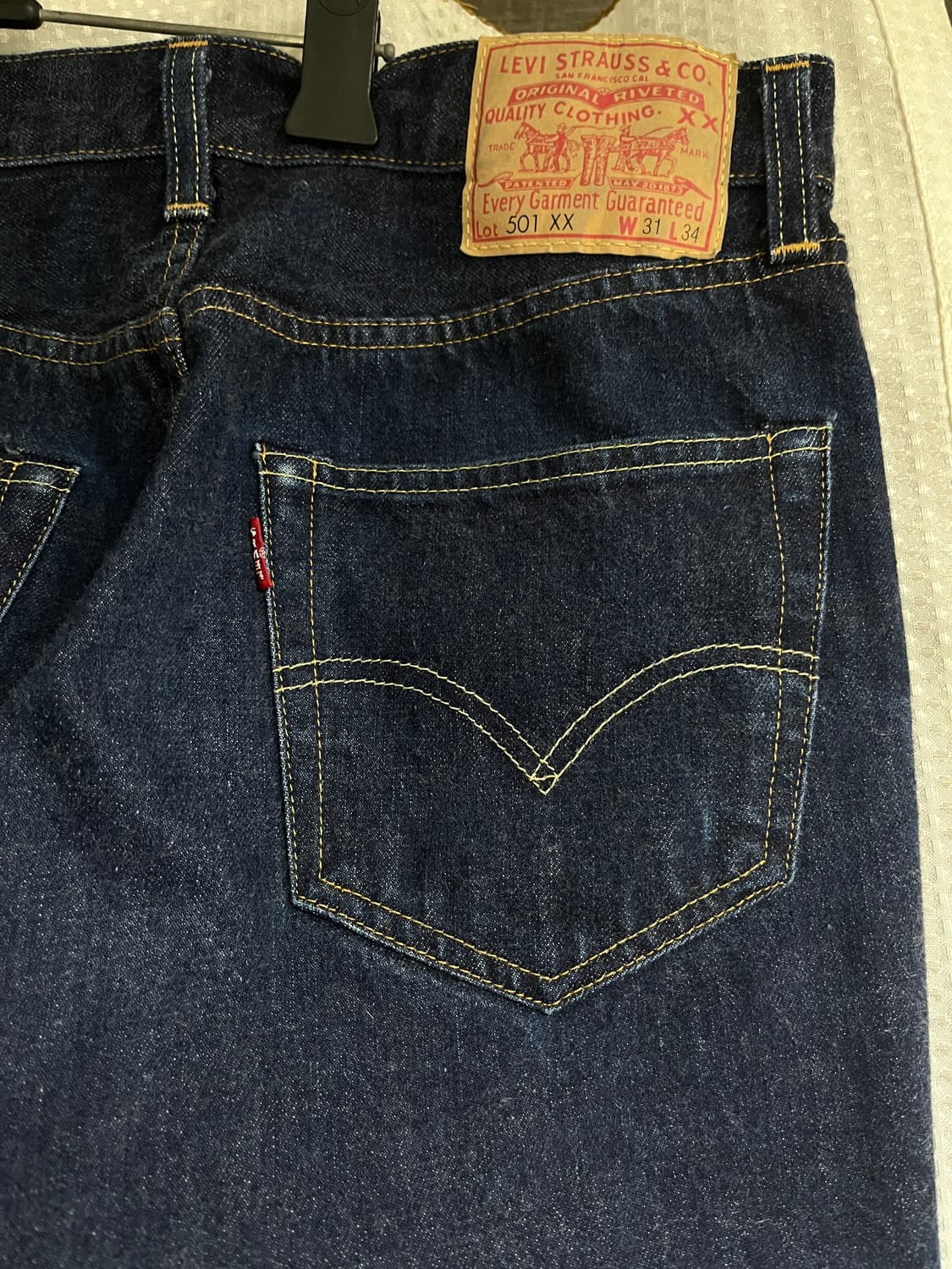 LVC 55501 콘밀 리지드 USA 리바이스 501 상품이미지1