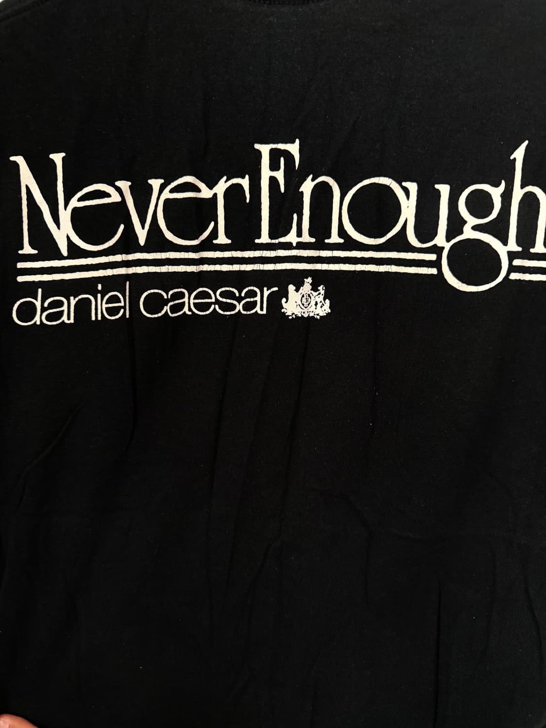 Daniel caesar 다니엘 시저 neverenough t shirt 상품이미지4