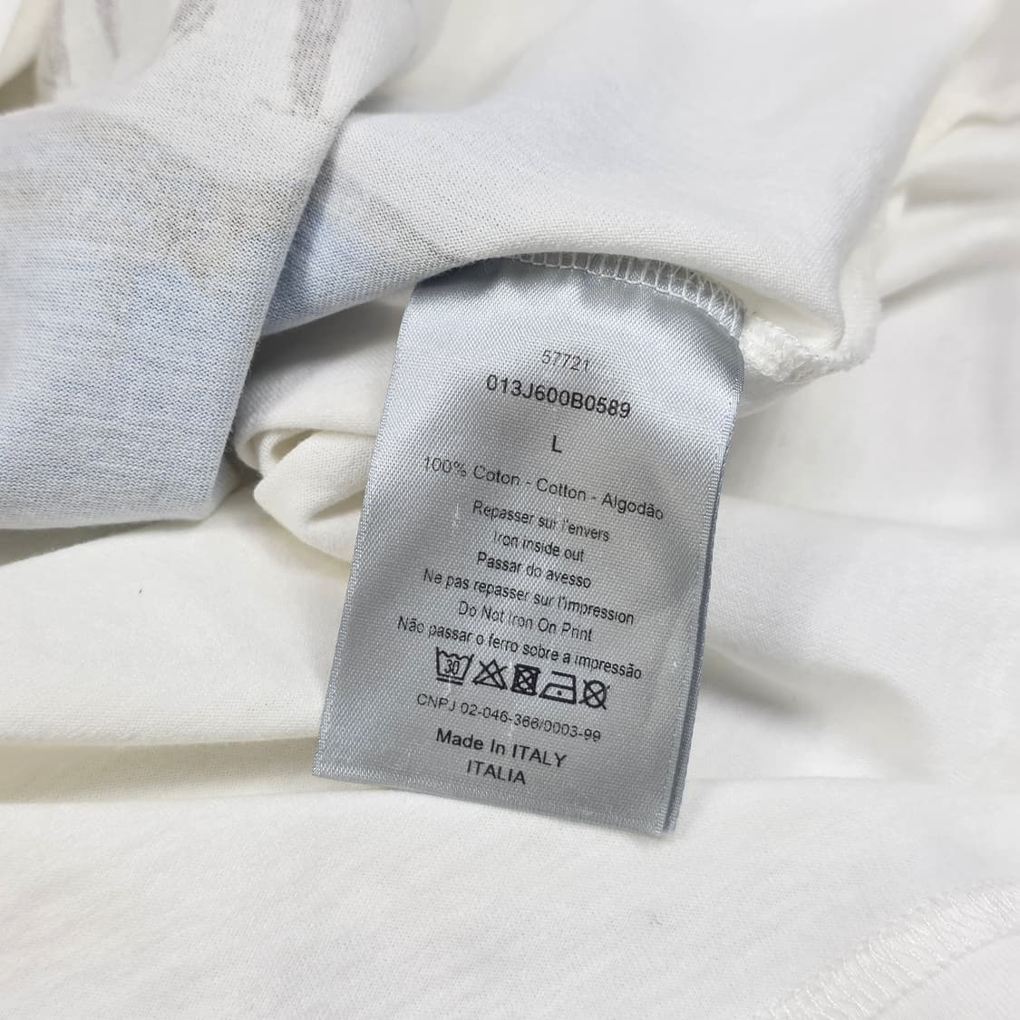 디올 알렉스 폭스턴 반팔 티셔츠 상품이미지5