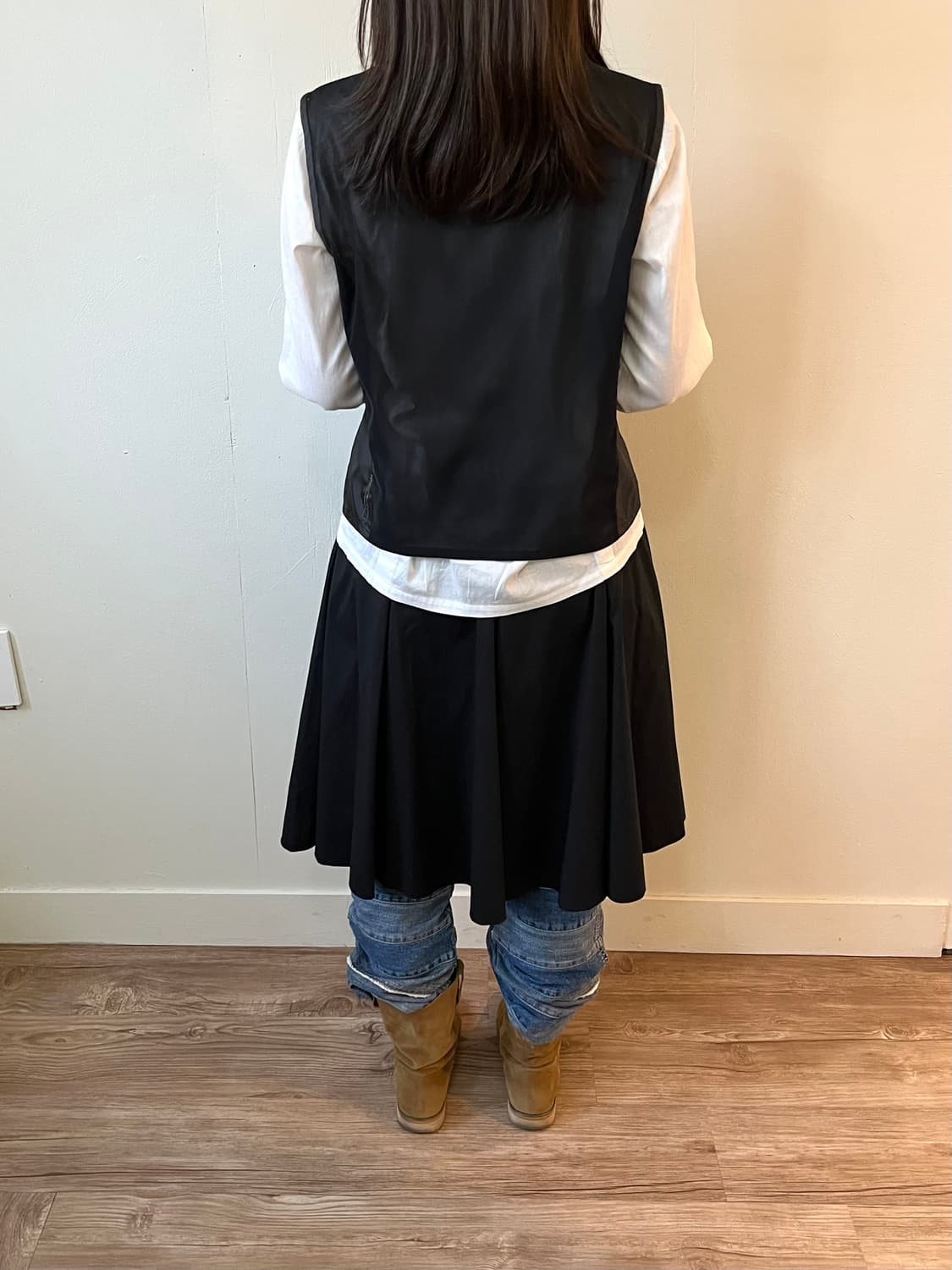 JIZZO 시스루 vest 상품이미지9