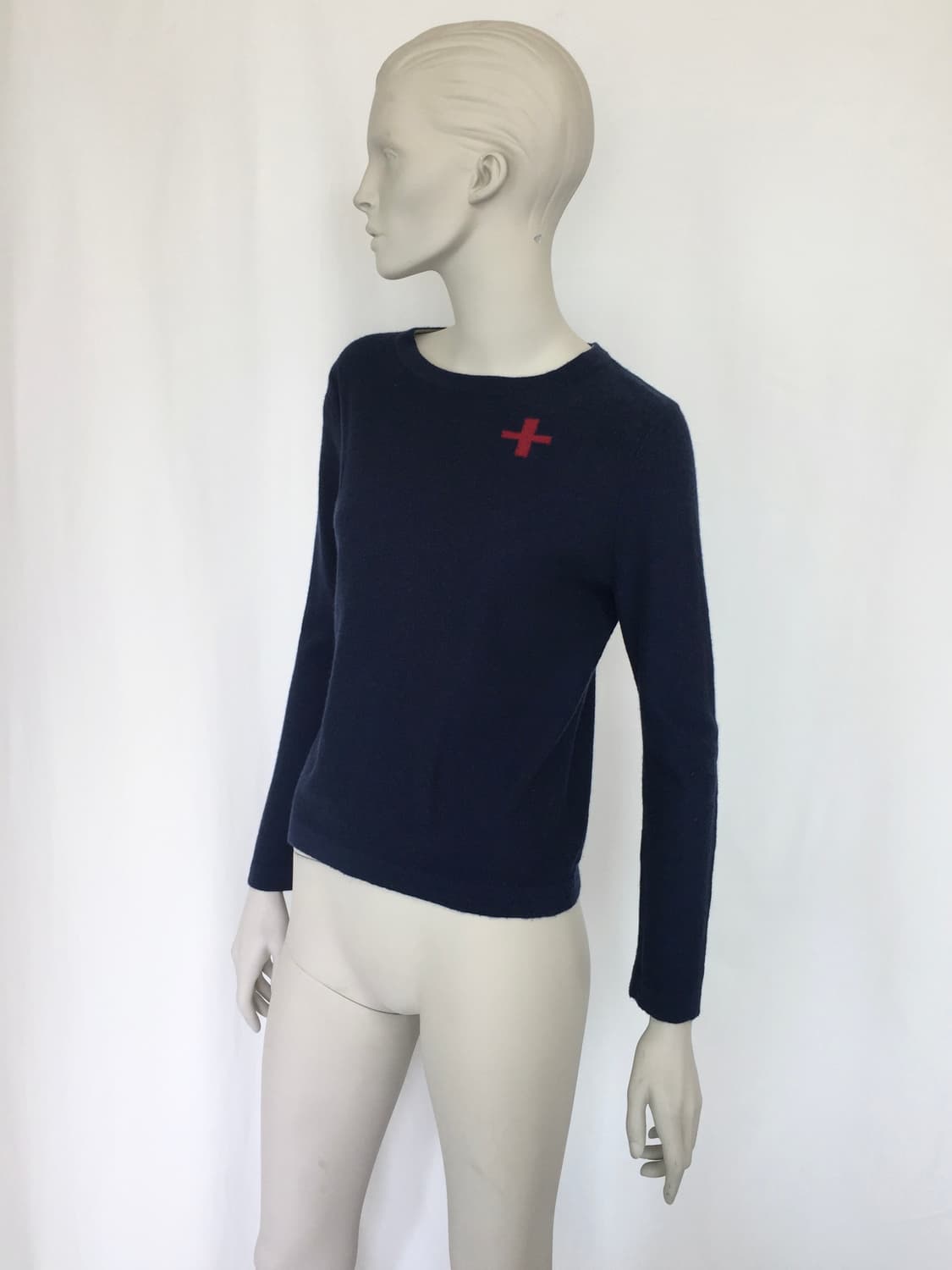 Cross Point Navy Knit 상품이미지5