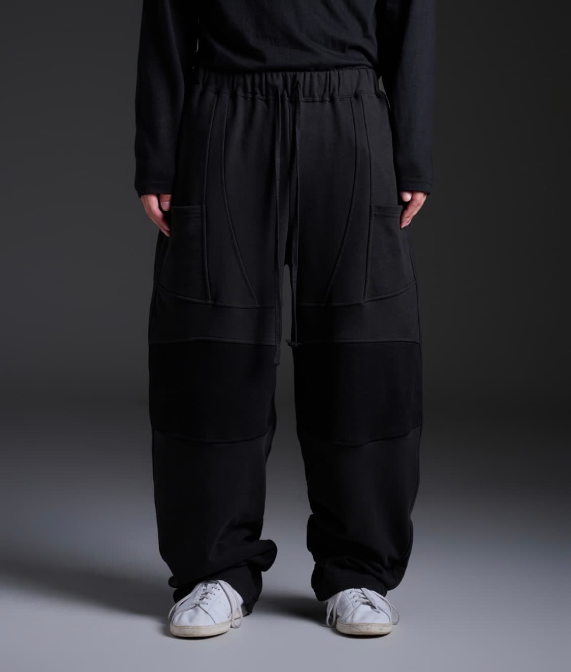 wapworks w074 바이커 스웻팬츠 상품이미지1