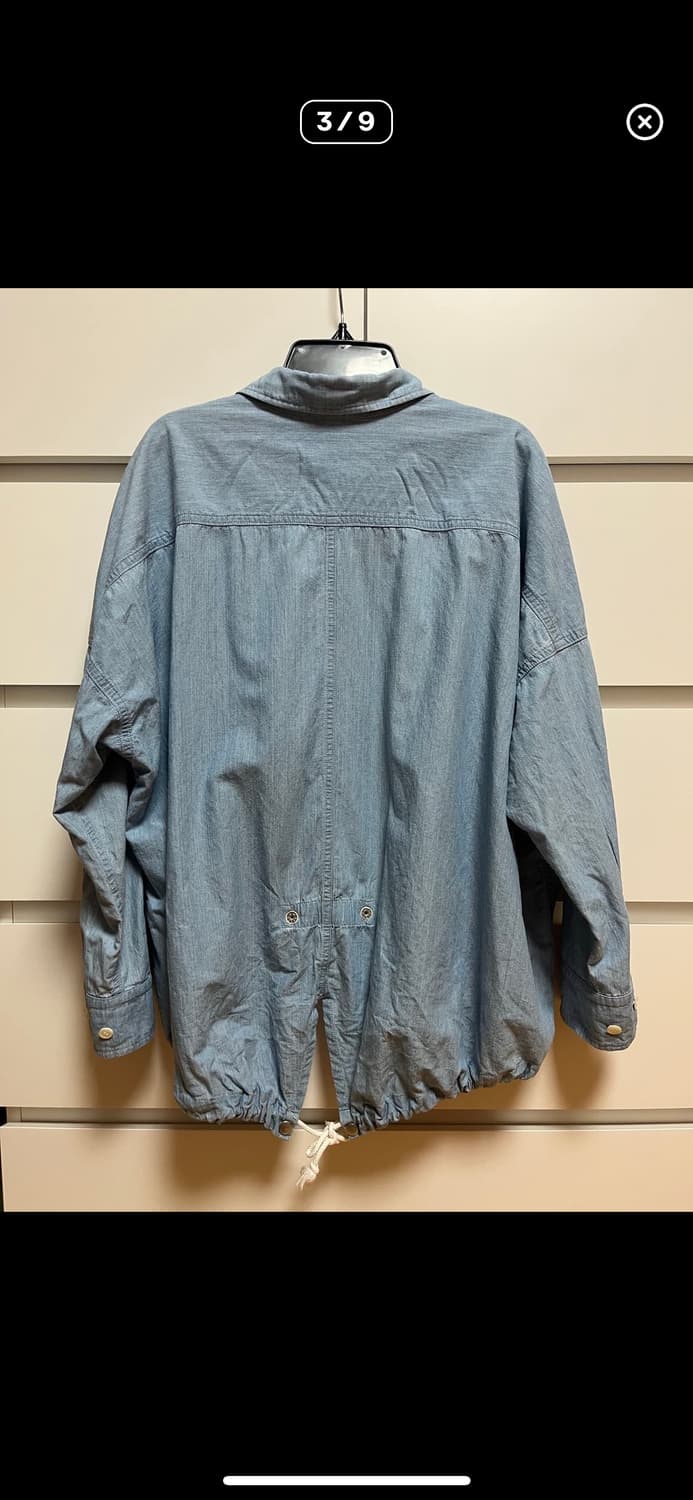 Zucca 데님 스트링 셔츠 상품이미지3