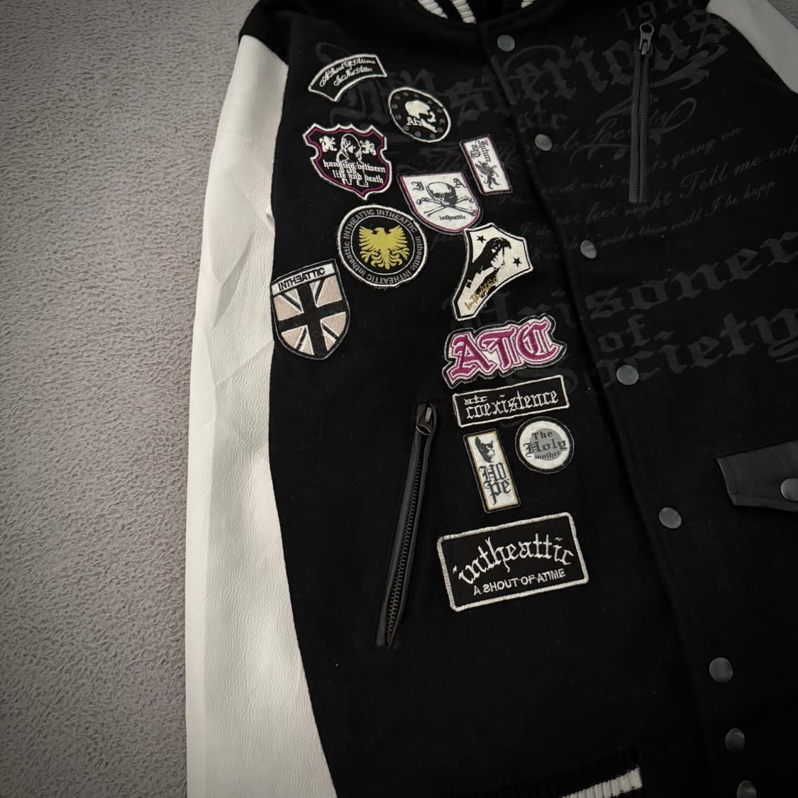 In the attic y2k patch bomber 상품이미지3