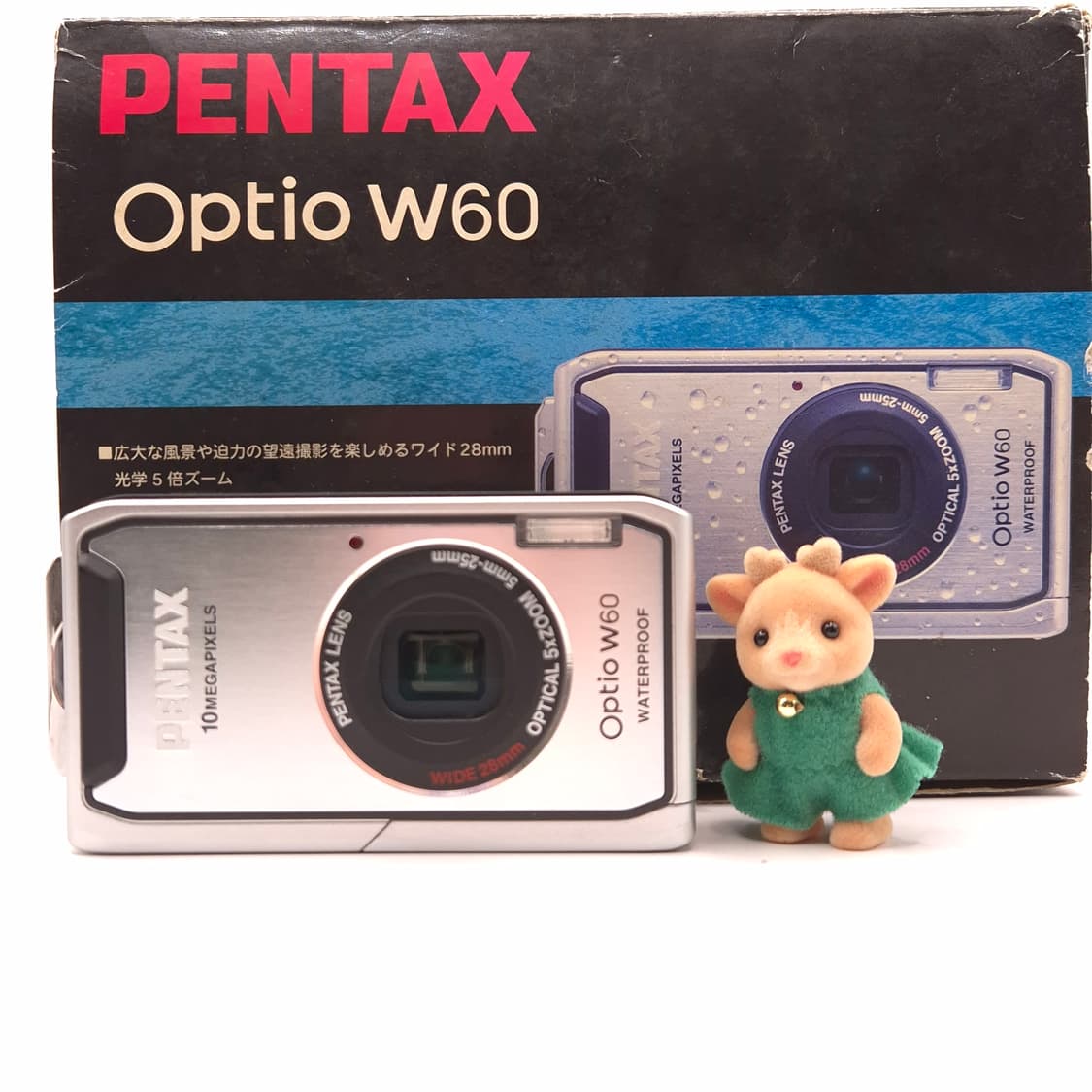 한글지원✨️ 풀박미품🤍 펜탁스 옵티오 W60 실버 🤍 상품이미지1