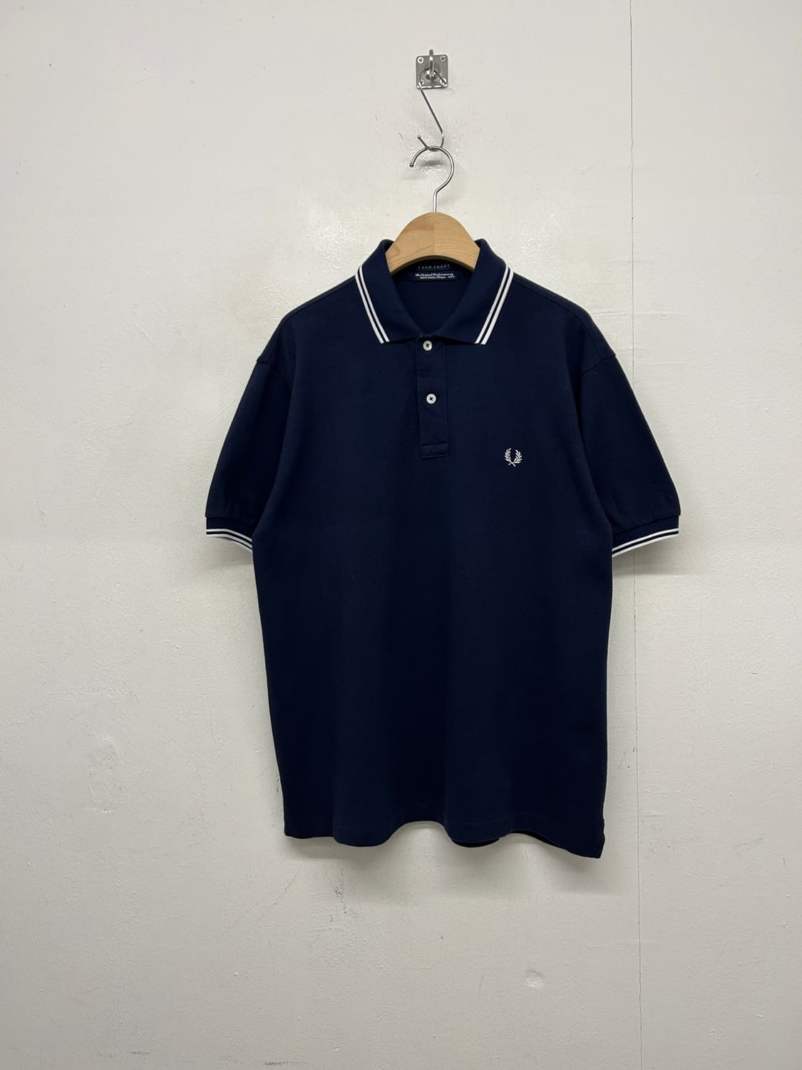 JPN 프레드페리 네이비 피케 폴로티 상품이미지1