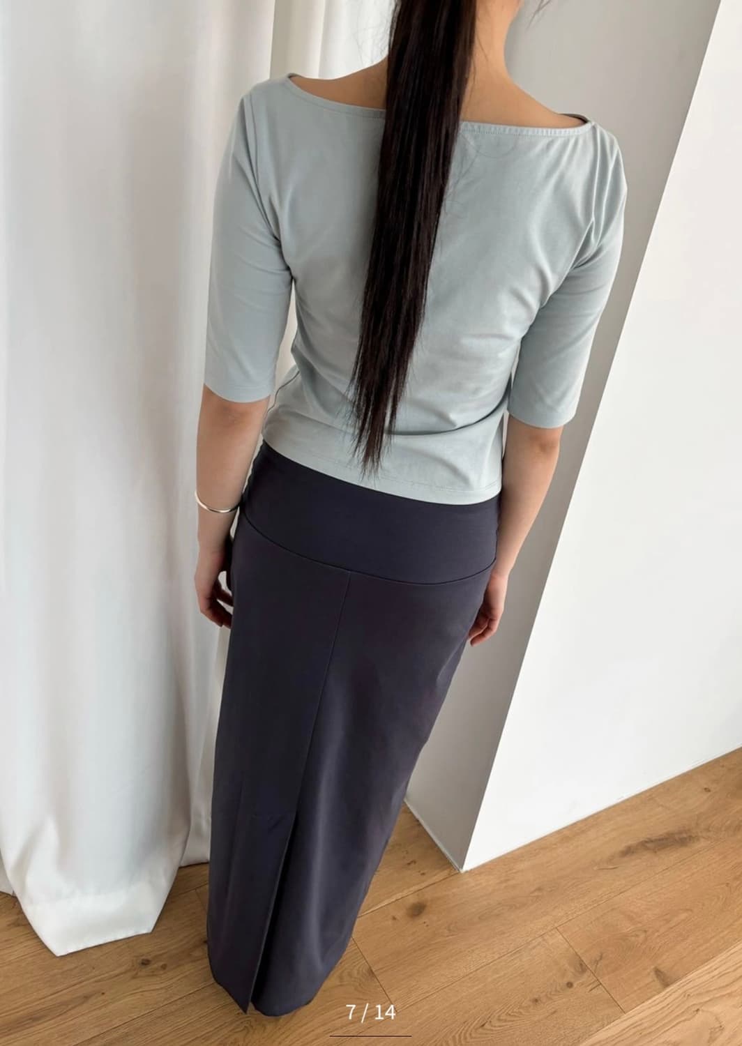 브리즈아카이브) Straight Long Skirt NA Maxi 상품이미지4
