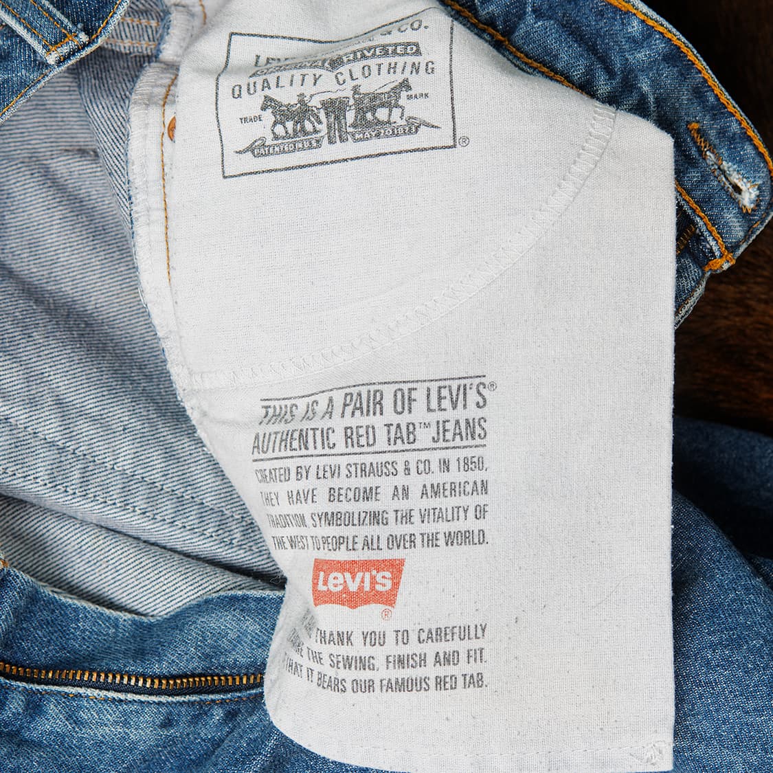 [33] 90s 리바이스 콜롬비아 메이드 517 부츠컷 데님팬츠  상품이미지10