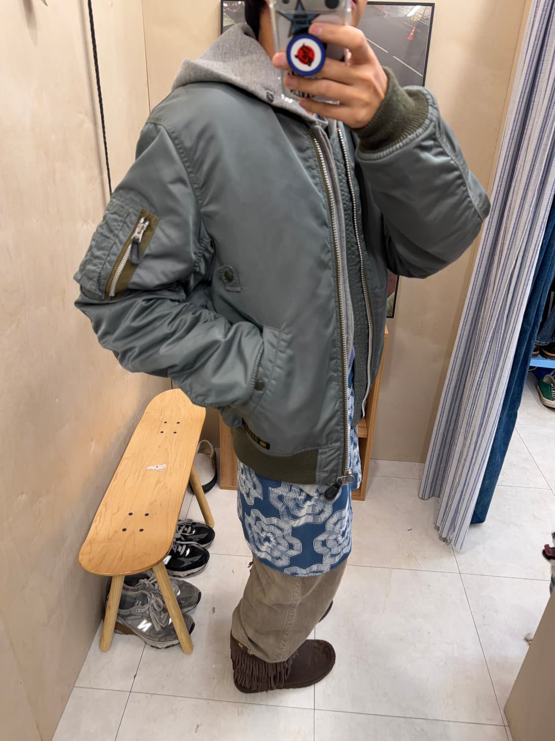 16 NEIGHBORHOOD ma-1 상품이미지9