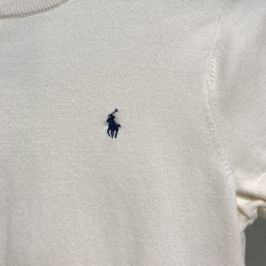 폴로 랄프로렌 QR 반팔 니트 S(W) 상품이미지4