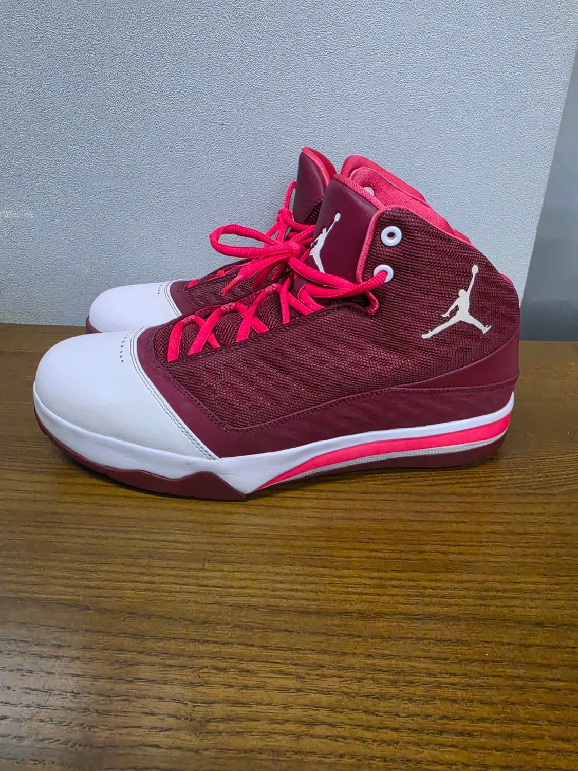 조던 B'O 농구화 버건디/화이트 상품이미지4