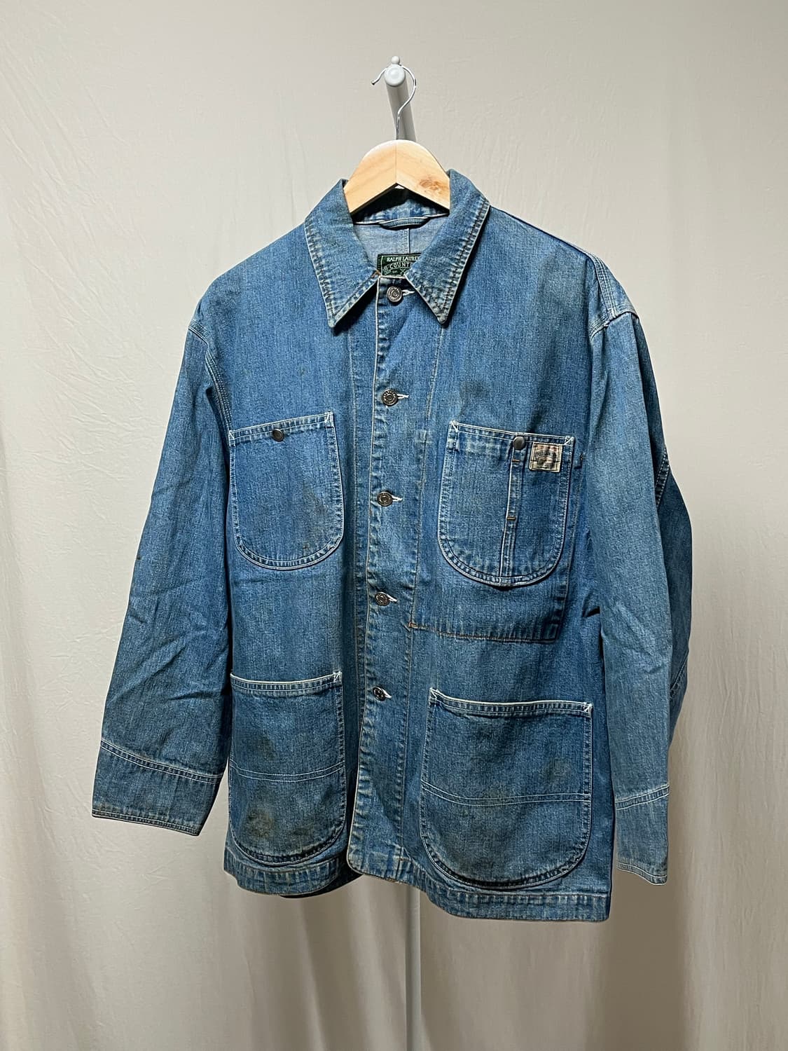 Polo country 90s denim chore jacket 상품이미지1