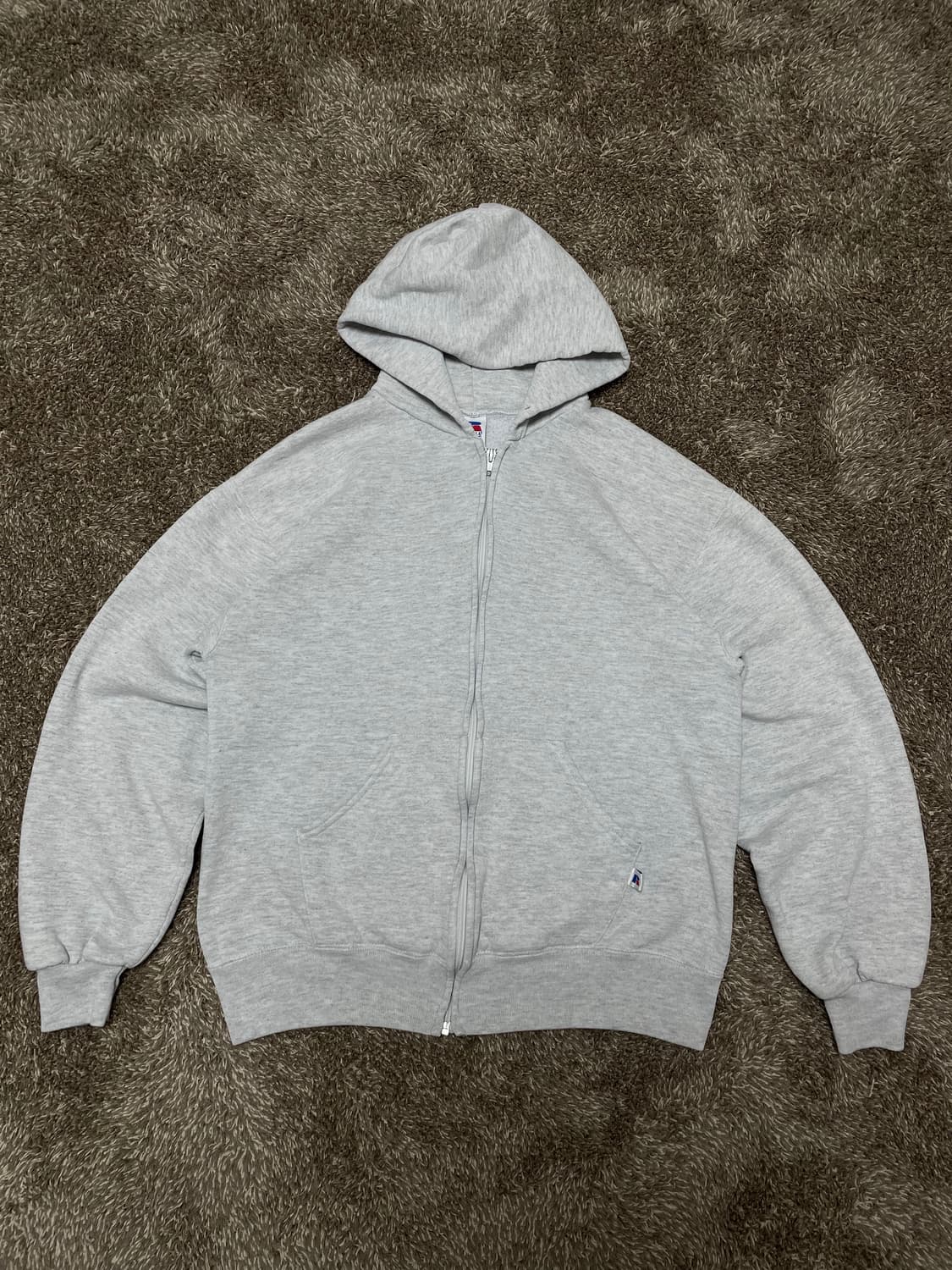 90s russell athletic hoodie zip 러셀 상품이미지1
