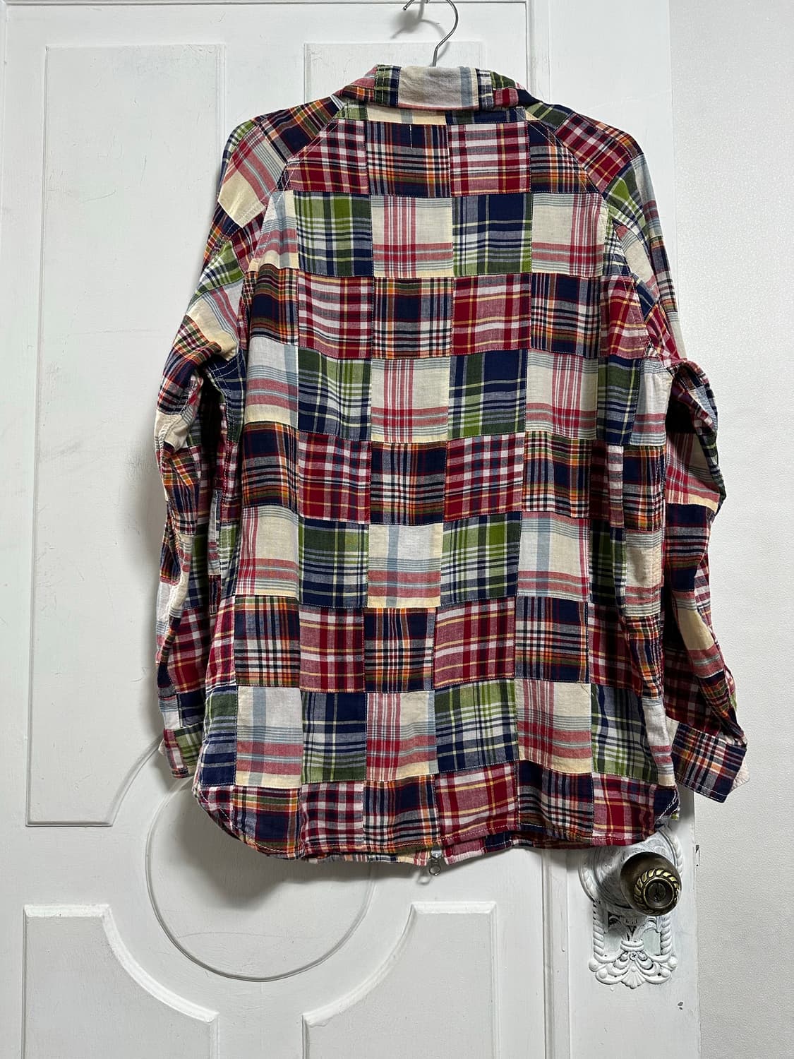 레이지블루 RAGEBLUE 마드라스 체크 자켓 상품이미지2