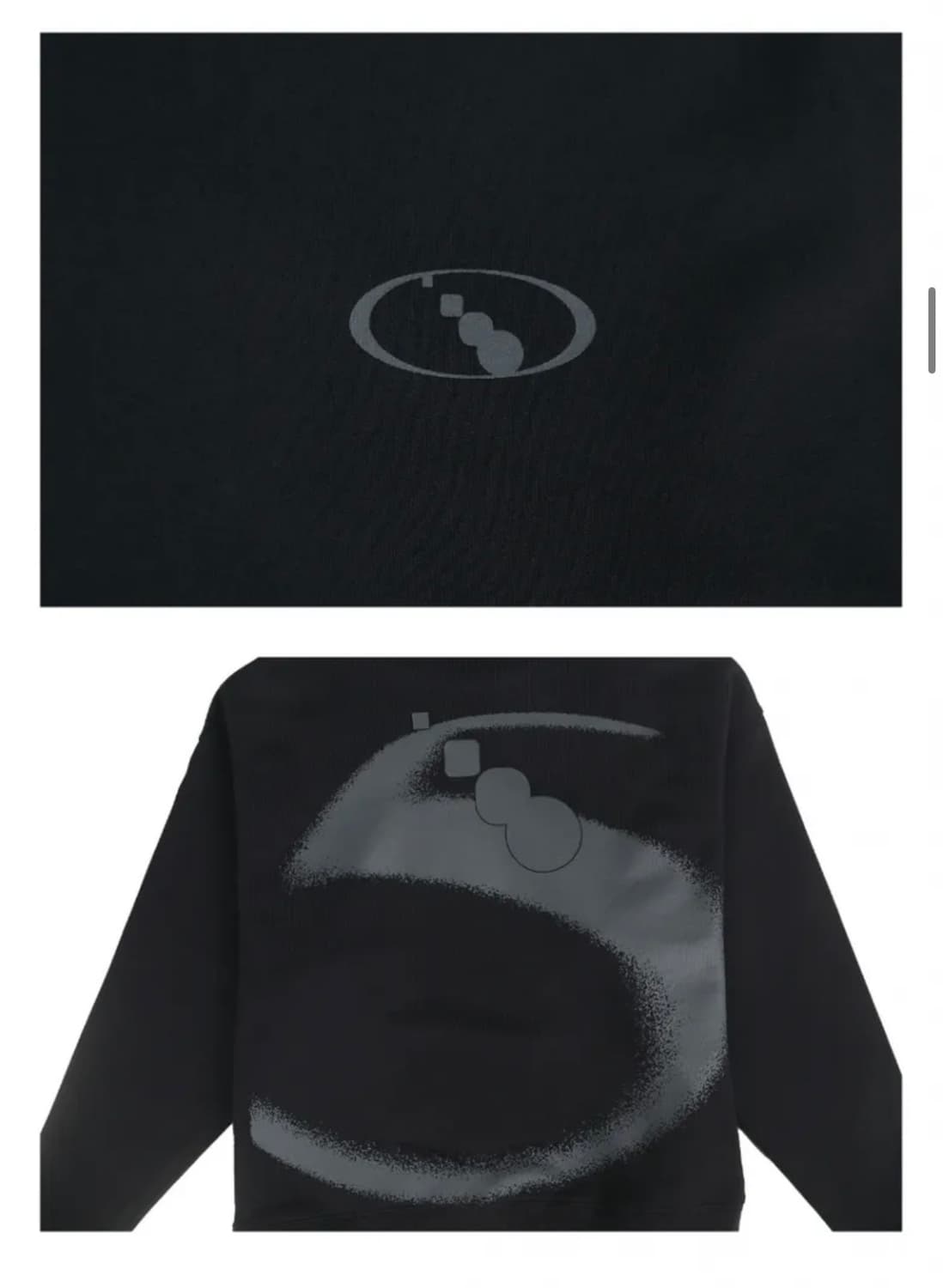 코드쿤스트 X 그램아운스파운드 콜라보 맨투맨 상품이미지4