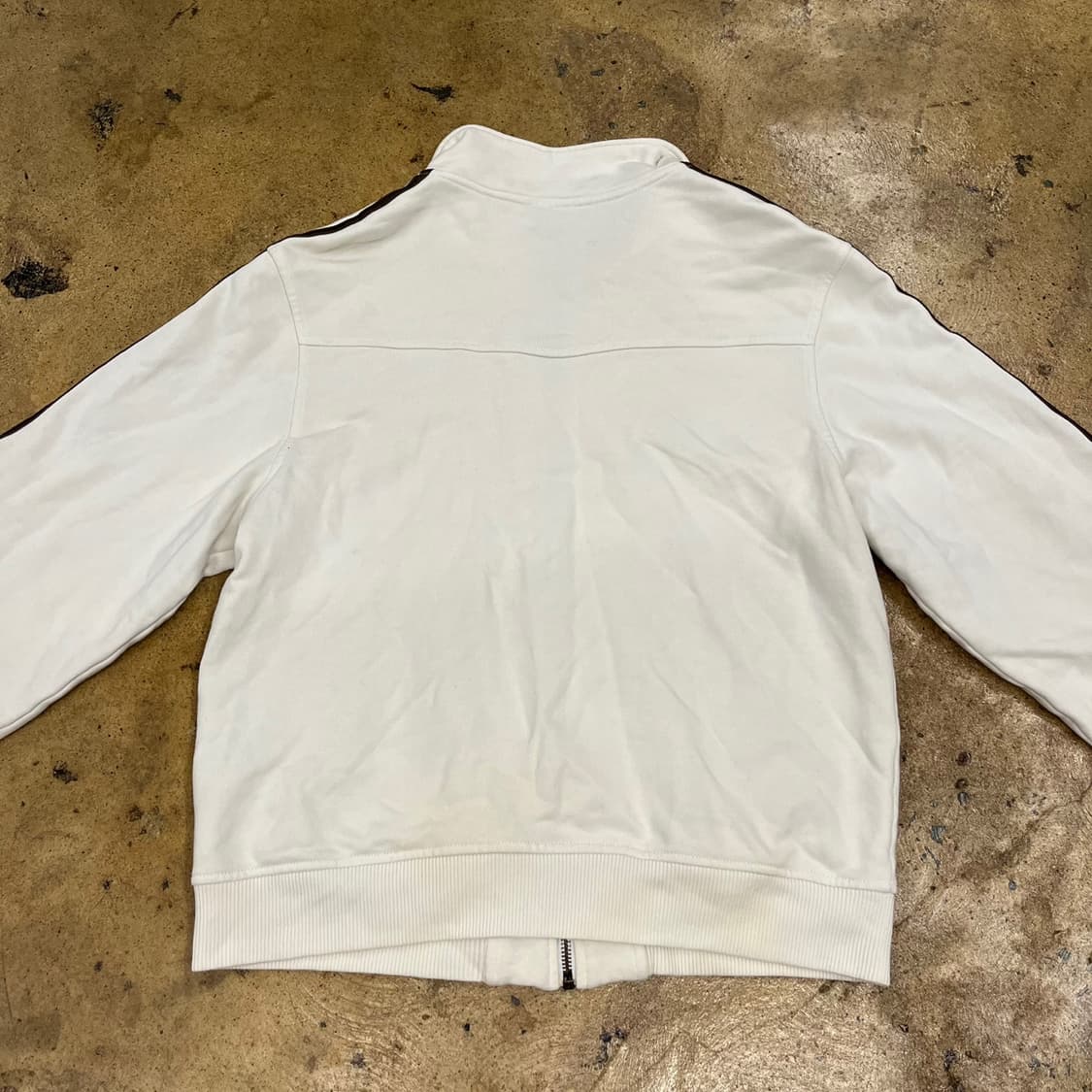 아디다스 화이트 브라운 카키 져지 트랙탑 95 상품이미지4