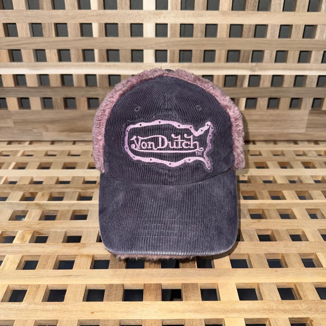 본더치 코듀로이 부클 퍼 캡 상품이미지1