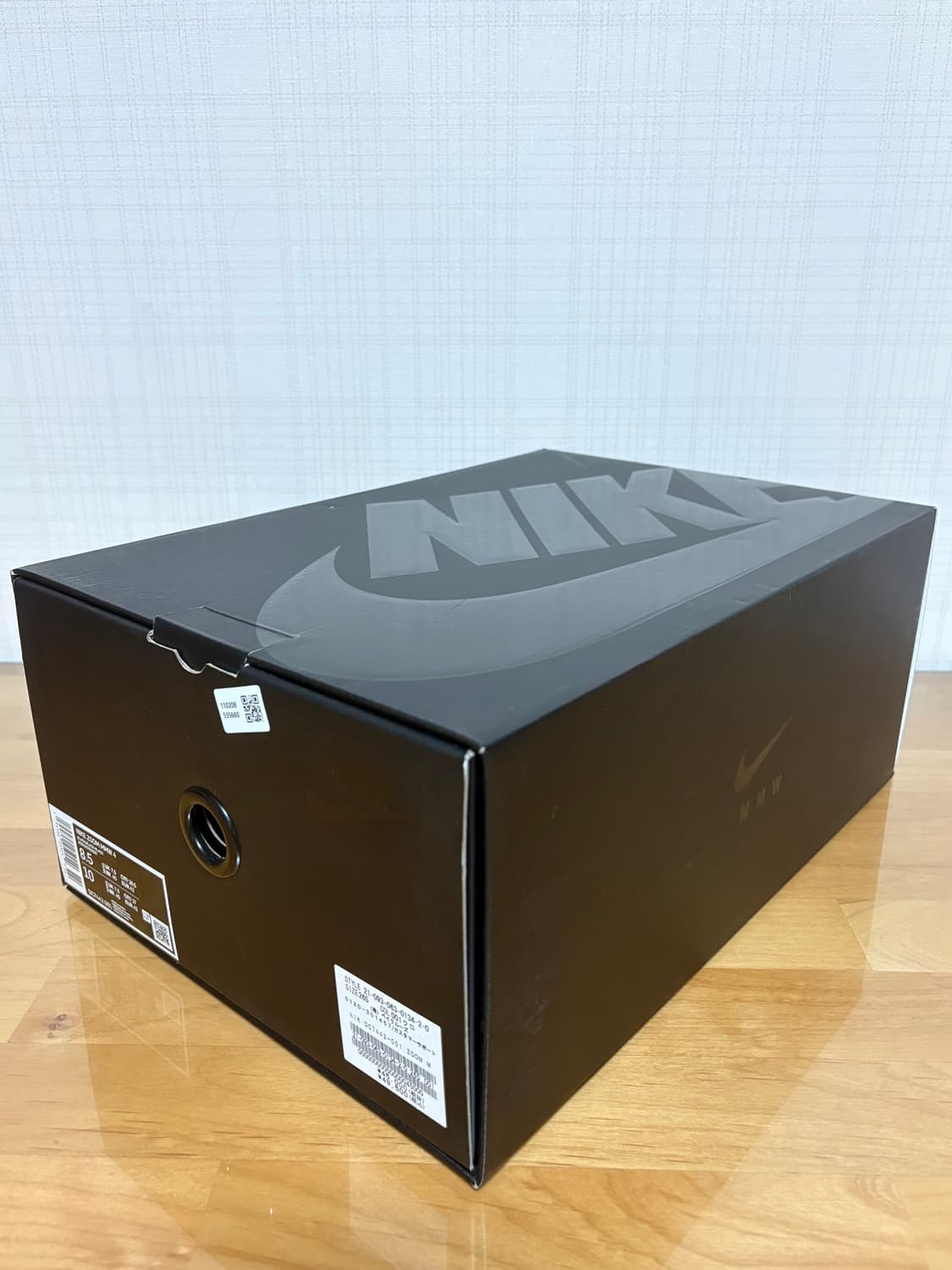 나이키 x 매튜 윌리엄스 줌 004 트리플 블랙 상품이미지9